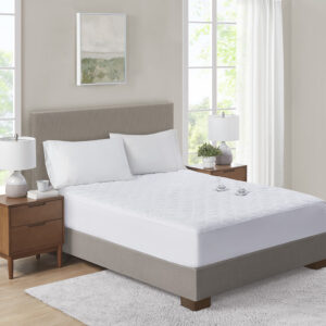 Microfiber Heated Mattress Pad from Serta in White. Microfiber Heated Mattress Pad from Serta in White. Microfiber Heated Mattress Pad from Serta in White. Microfiber Heated Mattress Pad from Serta in White. Microfiber Heated Mattress Pad from Serta in White.