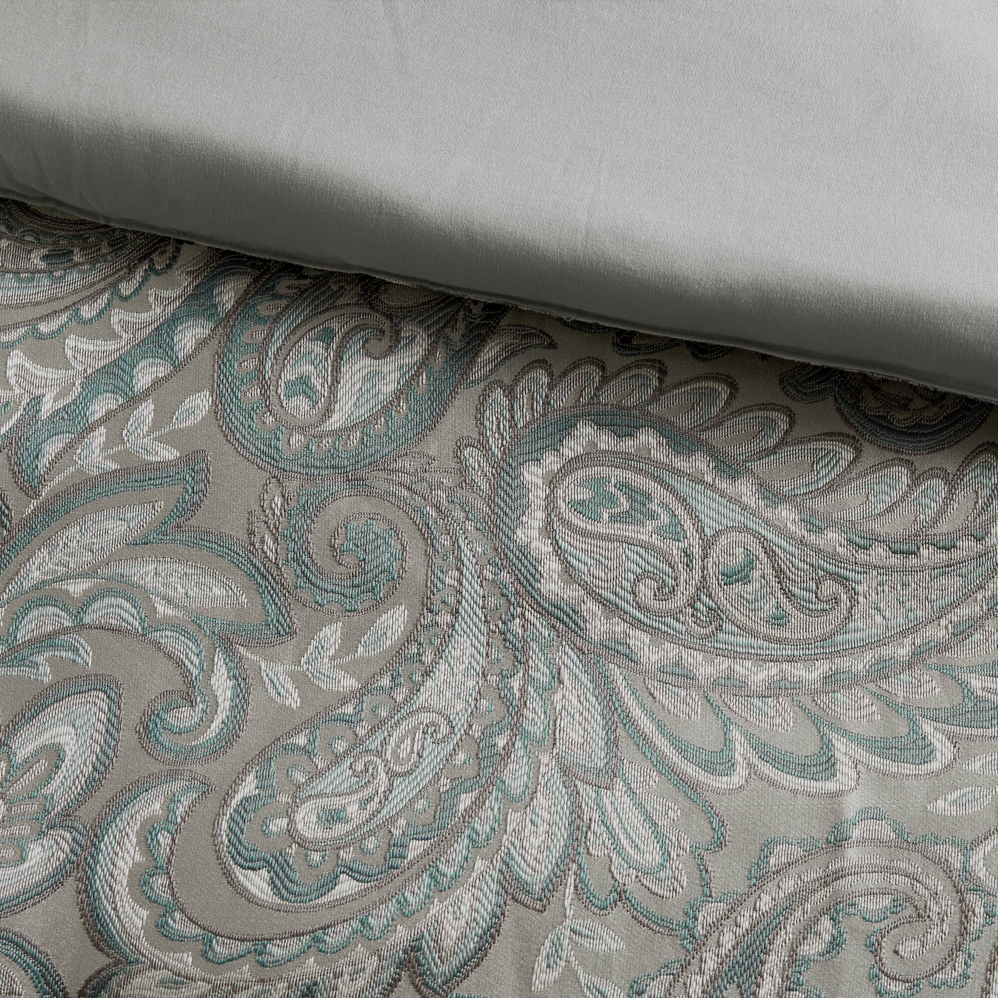 Aubrey 12 Piece Comforter Set with Cotton Bed Sheets