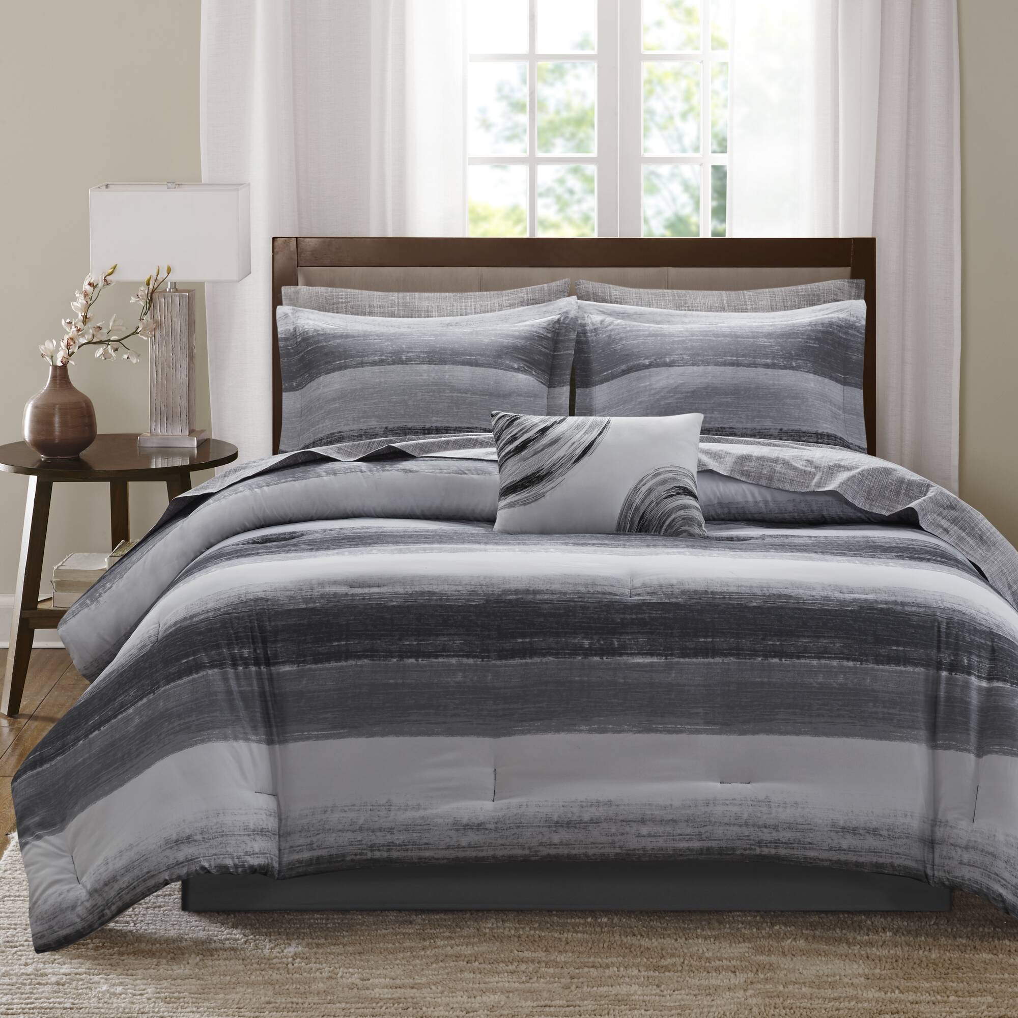 Saben Comforter Set with Cotton Bed Sheets