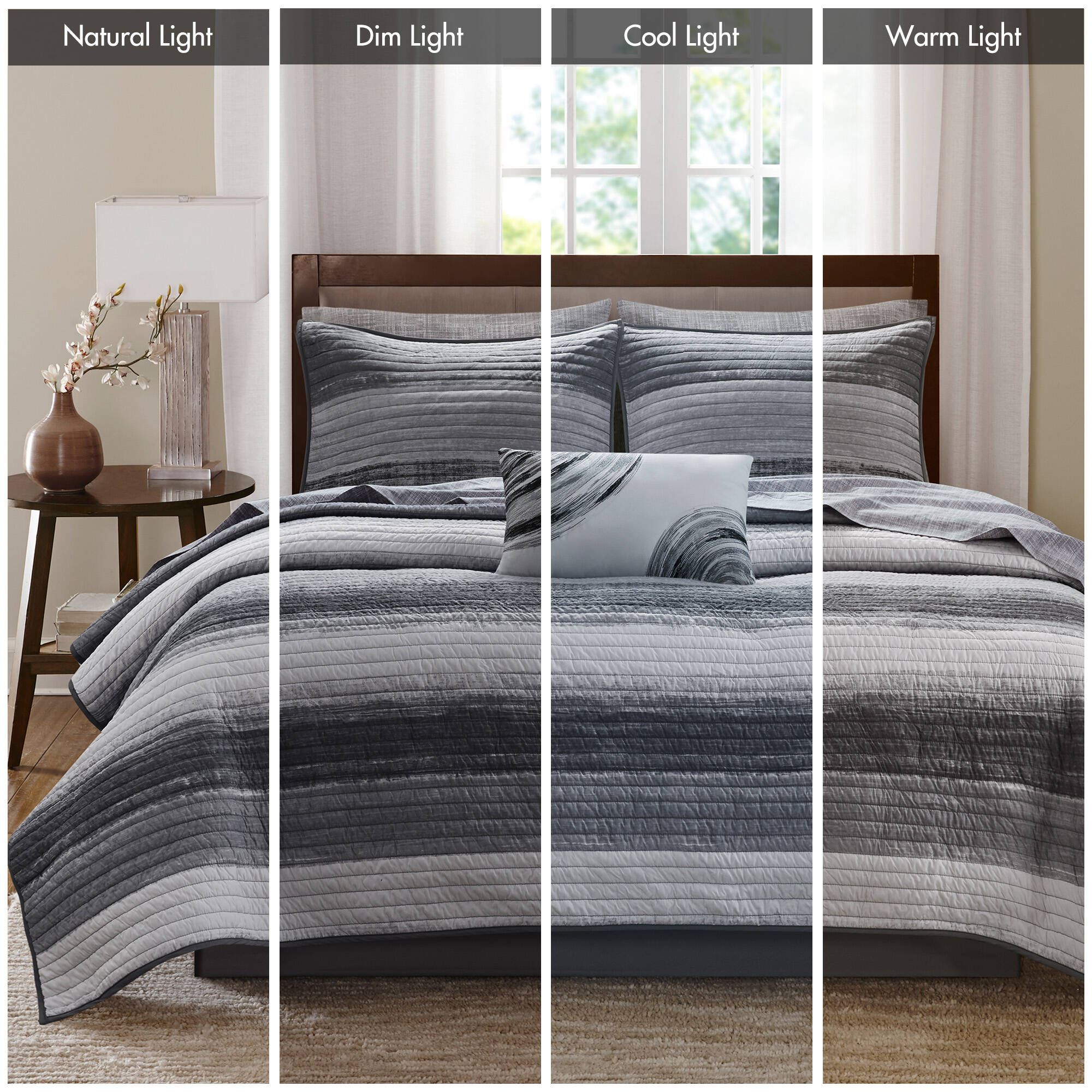 Saben Quilt Set with Cotton Bed Sheets