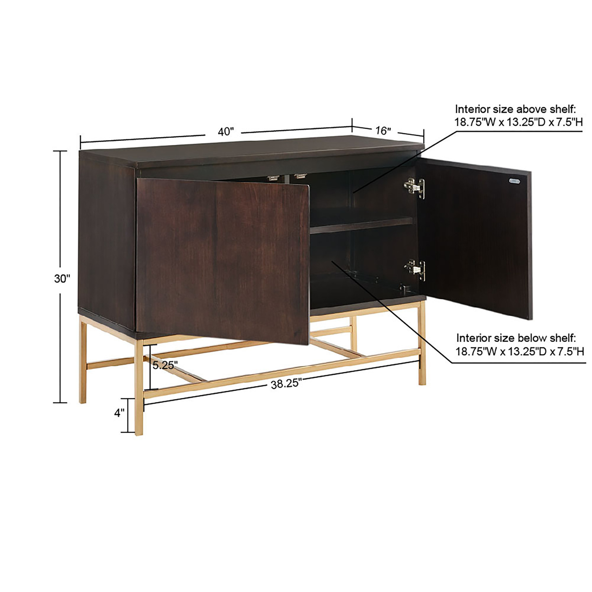 Allister Accent Cabinet