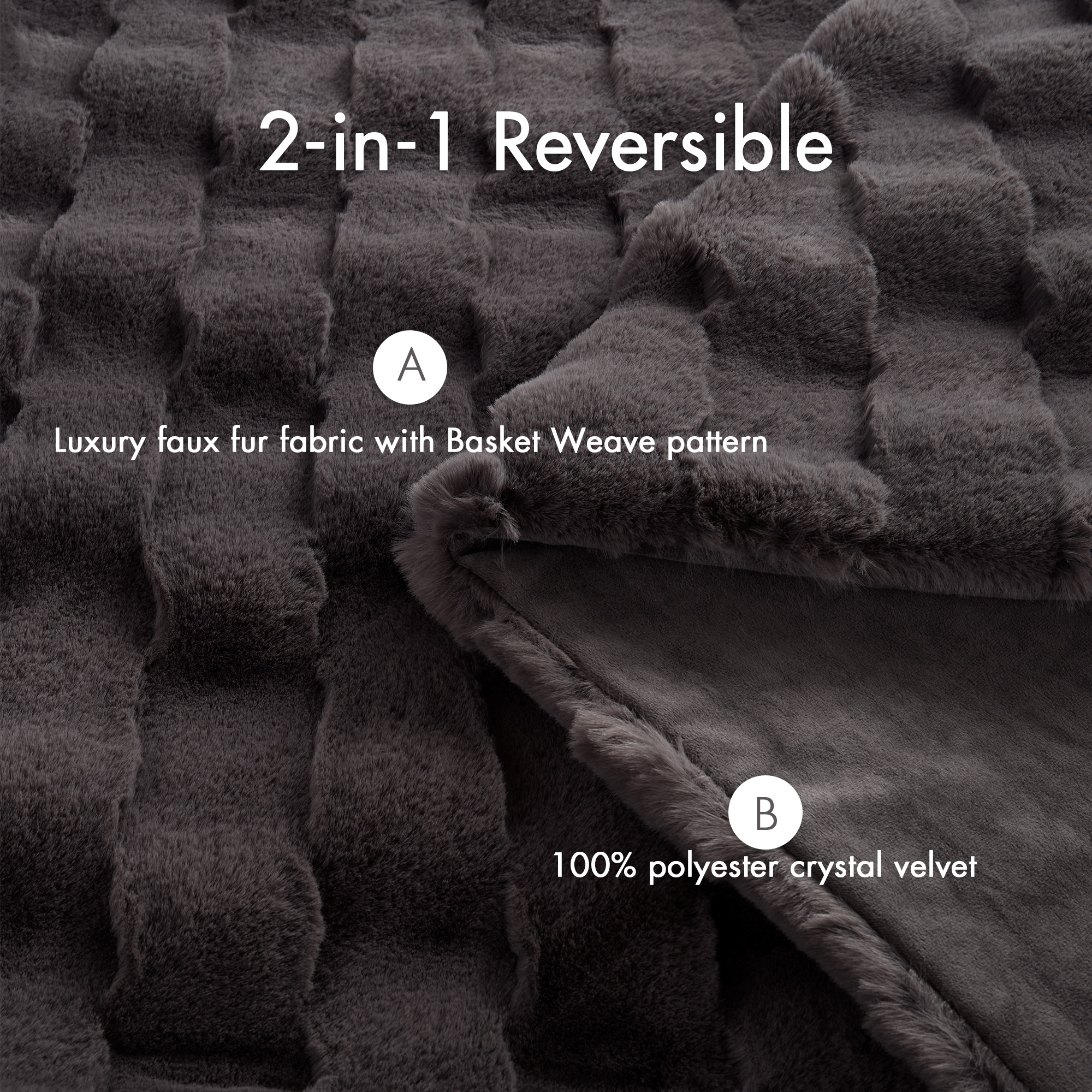 Vivienne Faux Fur Throw