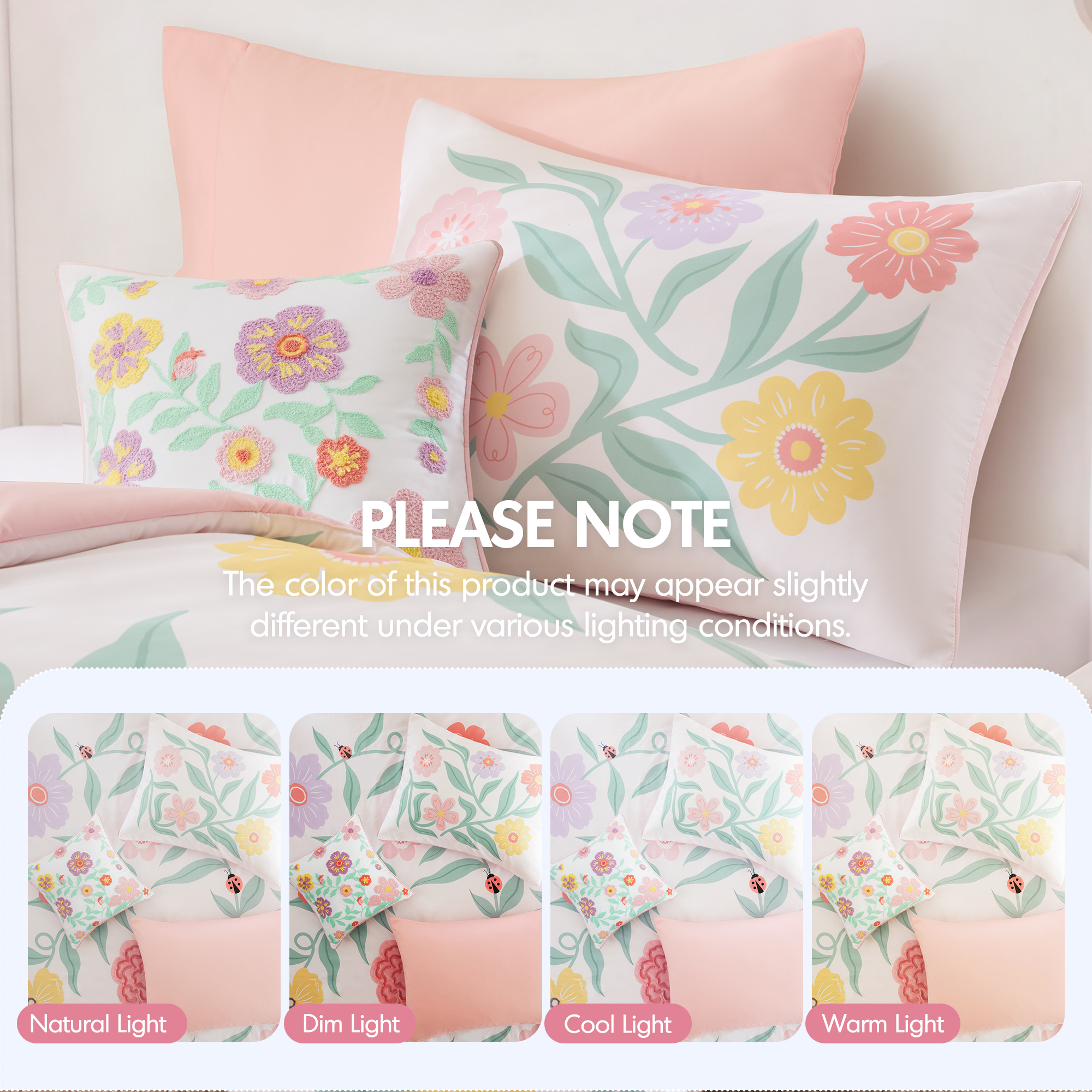 Floral Comforter Set