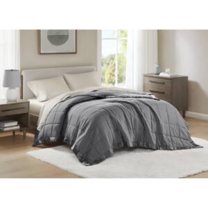 Windom Lightweight Down Alternative Blanket with Satin Trim from Madison Park in Charcoal. Windom Lightweight Down Alternative Blanket with Satin Trim from Madison Park in Charcoal. Windom Lightweight Down Alternative Blanket with Satin Trim from Madison Park in Charcoal. Windom Lightweight Down Alternative Blanket with Satin Trim from Madison Park in Charcoal. Windom Lightweight Down Alternative Blanket with Satin Trim from Madison Park in Charcoal.