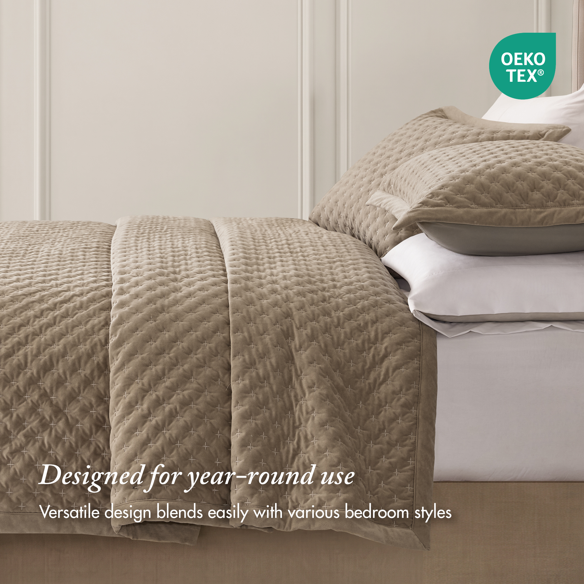 Charleston Velvet Coverlet Mini Set