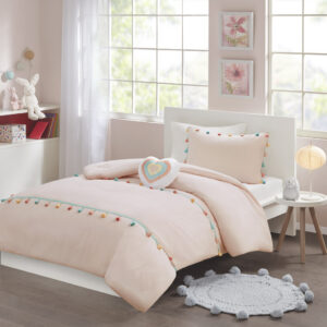 Tessa Tassel Comforter Set with Heart Shaped Throw Pillow from Mi Zone Kids in  Blush. Tessa Tassel Comforter Set with Heart Shaped Throw Pillow from Mi Zone Kids in  Blush. Tessa Tassel Comforter Set with Heart Shaped Throw Pillow from Mi Zone Kids in  Blush. Tessa Tassel Comforter Set with Heart Shaped Throw Pillow from Mi Zone Kids in  Blush. Tessa Tassel Comforter Set with Heart Shaped Throw Pillow from Mi Zone Kids in  Blush.