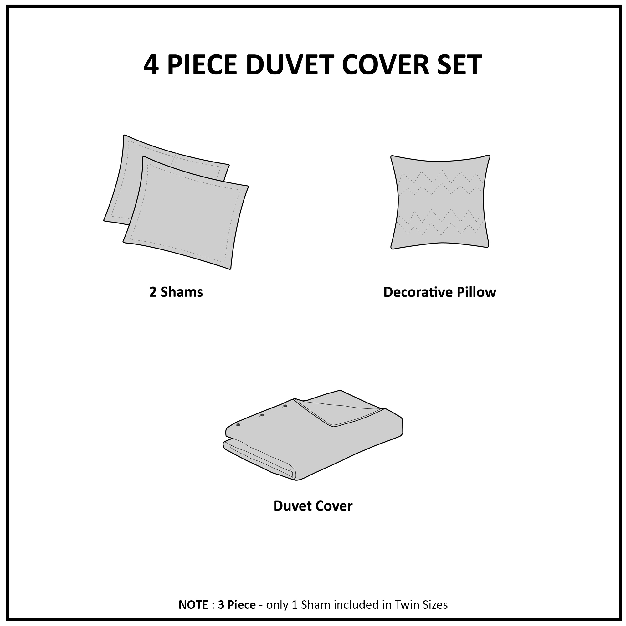 Cassiopeia Watercolor Tie Dye Printed Duvet Cover Set with Throw Pillow