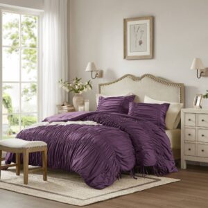 Mia Comforter Set from 510 Design in Purple. Mia Comforter Set from 510 Design in Purple. Mia Comforter Set from 510 Design in Purple. Mia Comforter Set from 510 Design in Purple. Mia Comforter Set from 510 Design in Purple.