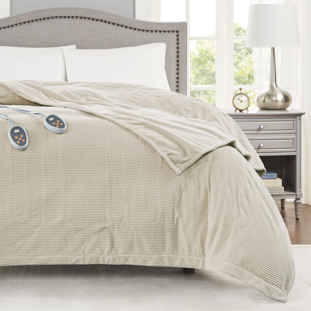Electric Micro Fleece Heated Blanket