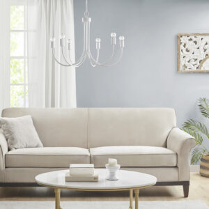 Ellie 6-Light Metal Chandelier from 510 Design in White. Ellie 6-Light Metal Chandelier from 510 Design in White. Ellie 6-Light Metal Chandelier from 510 Design in White. Ellie 6-Light Metal Chandelier from 510 Design in White. Ellie 6-Light Metal Chandelier from 510 Design in White.