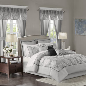 Joella 24 Piece Room in a Bag from Madison Park Essentials in  Grey. Joella 24 Piece Room in a Bag from Madison Park Essentials in  Grey. Joella 24 Piece Room in a Bag from Madison Park Essentials in  Grey. Joella 24 Piece Room in a Bag from Madison Park Essentials in  Grey. Joella 24 Piece Room in a Bag from Madison Park Essentials in  Grey.