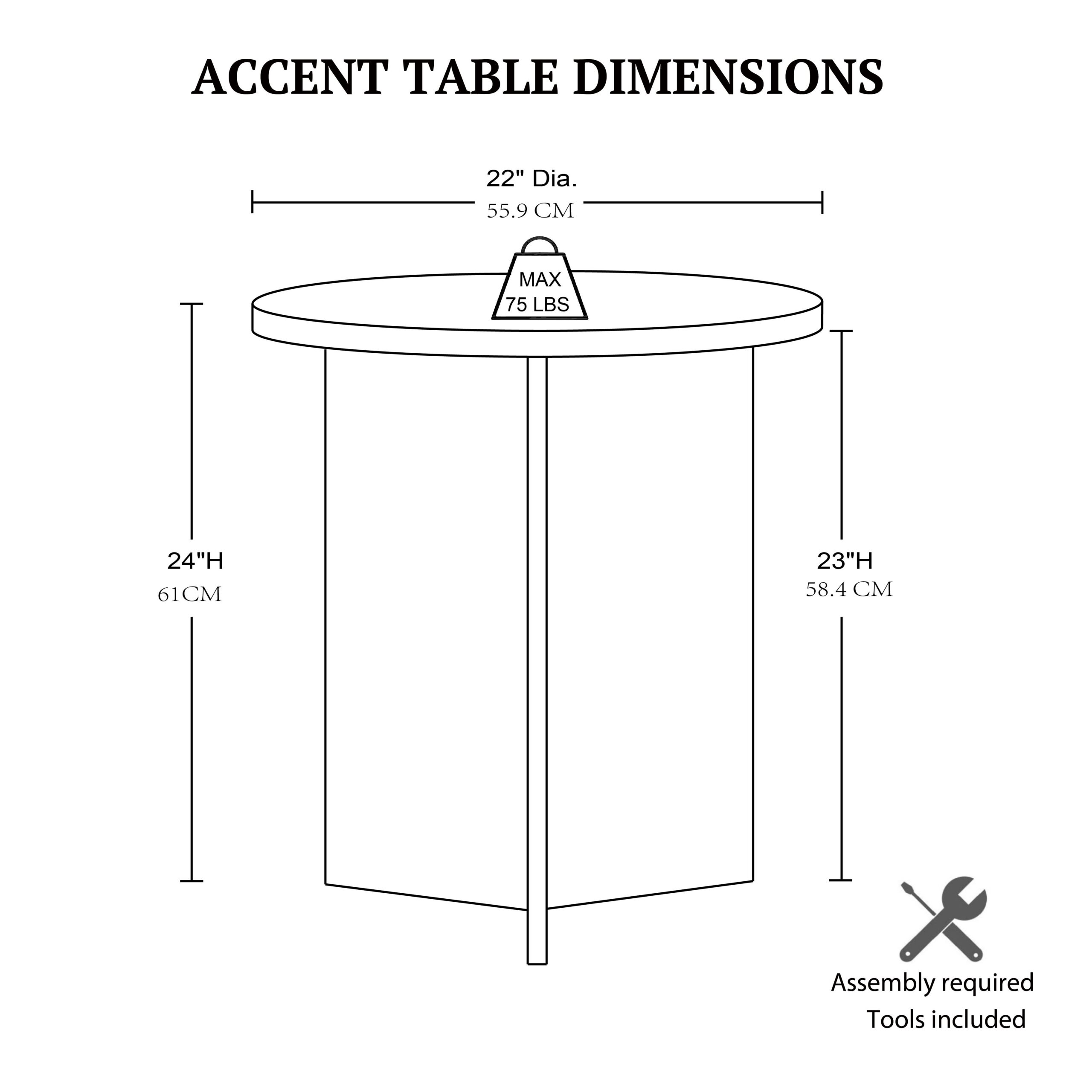 Sadie Accent Table