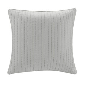 Camila Cotton Quilted Euro Sham from INK+IVY in  Grey. Camila Cotton Quilted Euro Sham from INK+IVY in  Grey. Camila Cotton Quilted Euro Sham from INK+IVY in  Grey. Camila Cotton Quilted Euro Sham from INK+IVY in  Grey. Camila Cotton Quilted Euro Sham from INK+IVY in  Grey.