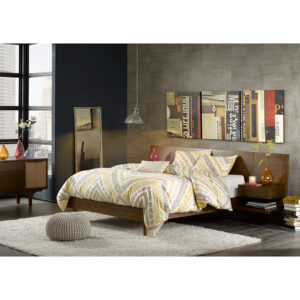 Clark Bed with 2 Nightstands from INK+IVY in  Pecan. Clark Bed with 2 Nightstands from INK+IVY in  Pecan. Clark Bed with 2 Nightstands from INK+IVY in  Pecan. Clark Bed with 2 Nightstands from INK+IVY in  Pecan. Clark Bed with 2 Nightstands from INK+IVY in  Pecan.