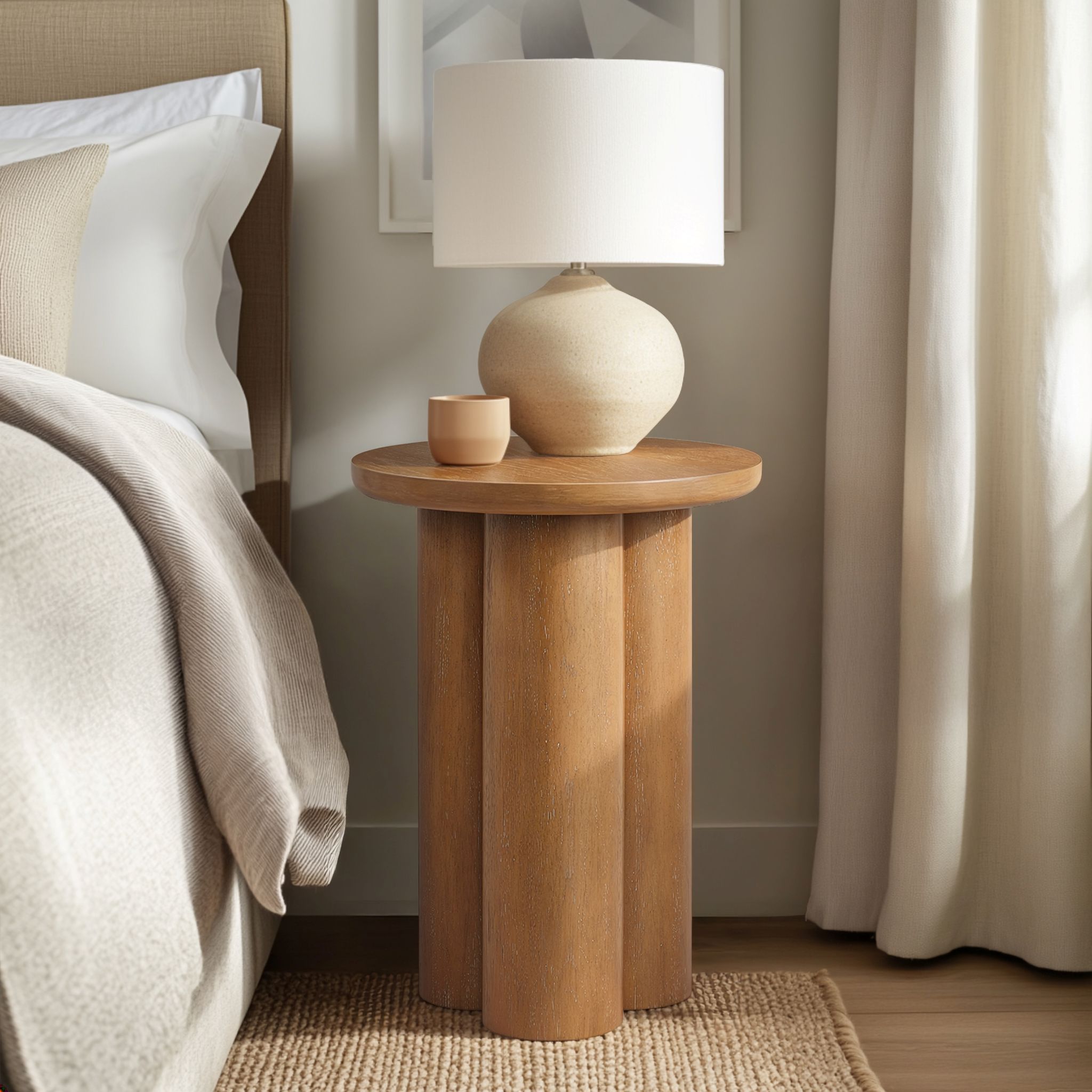 Benji Round Accent Table