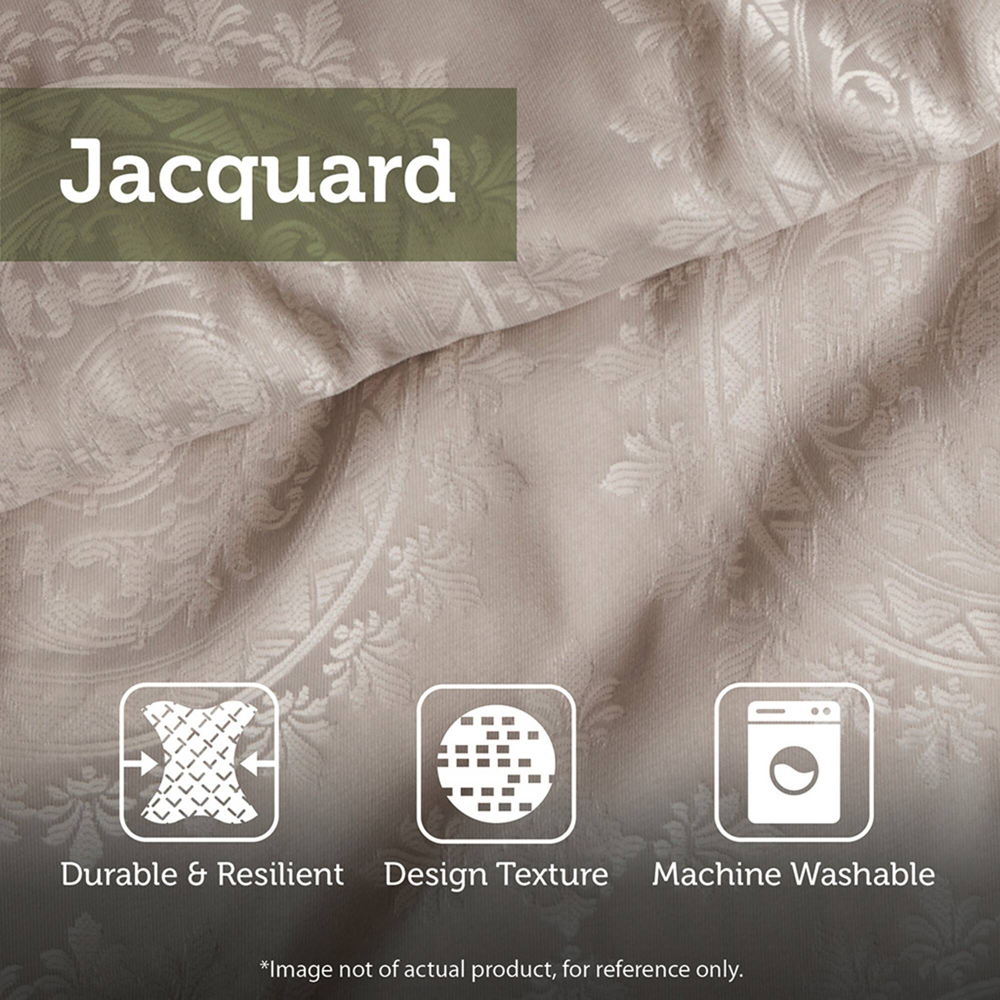 Odette 8 Piece Jacquard Comforter Set