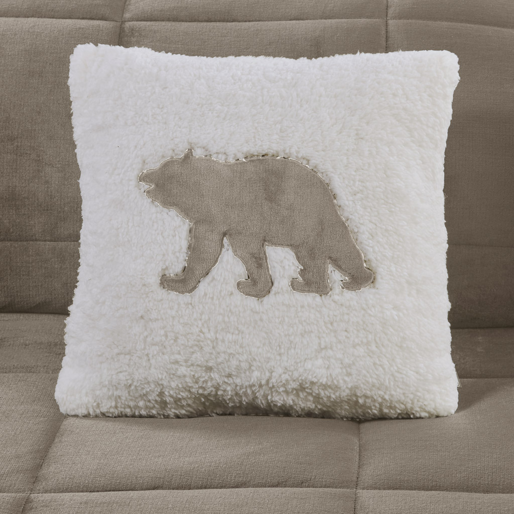 Alton Plush to Sherpa Down Alternative Comforter Set
