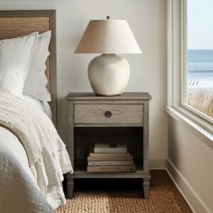 Victoria one-drawer wood nightstand with shelf from Madison Park Signature in Reclaimed Grey. Victoria one-drawer wood nightstand with shelf from Madison Park Signature in Reclaimed Grey. Victoria one-drawer wood nightstand with shelf from Madison Park Signature in Reclaimed Grey. Victoria one-drawer wood nightstand with shelf from Madison Park Signature in Reclaimed Grey. Victoria one-drawer wood nightstand with shelf from Madison Park Signature in Reclaimed Grey.