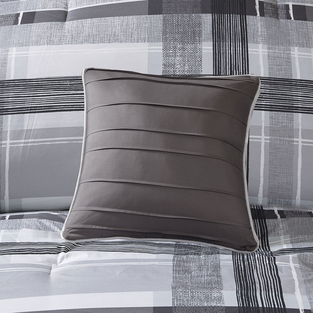 Rudy Plaid Comforter Set