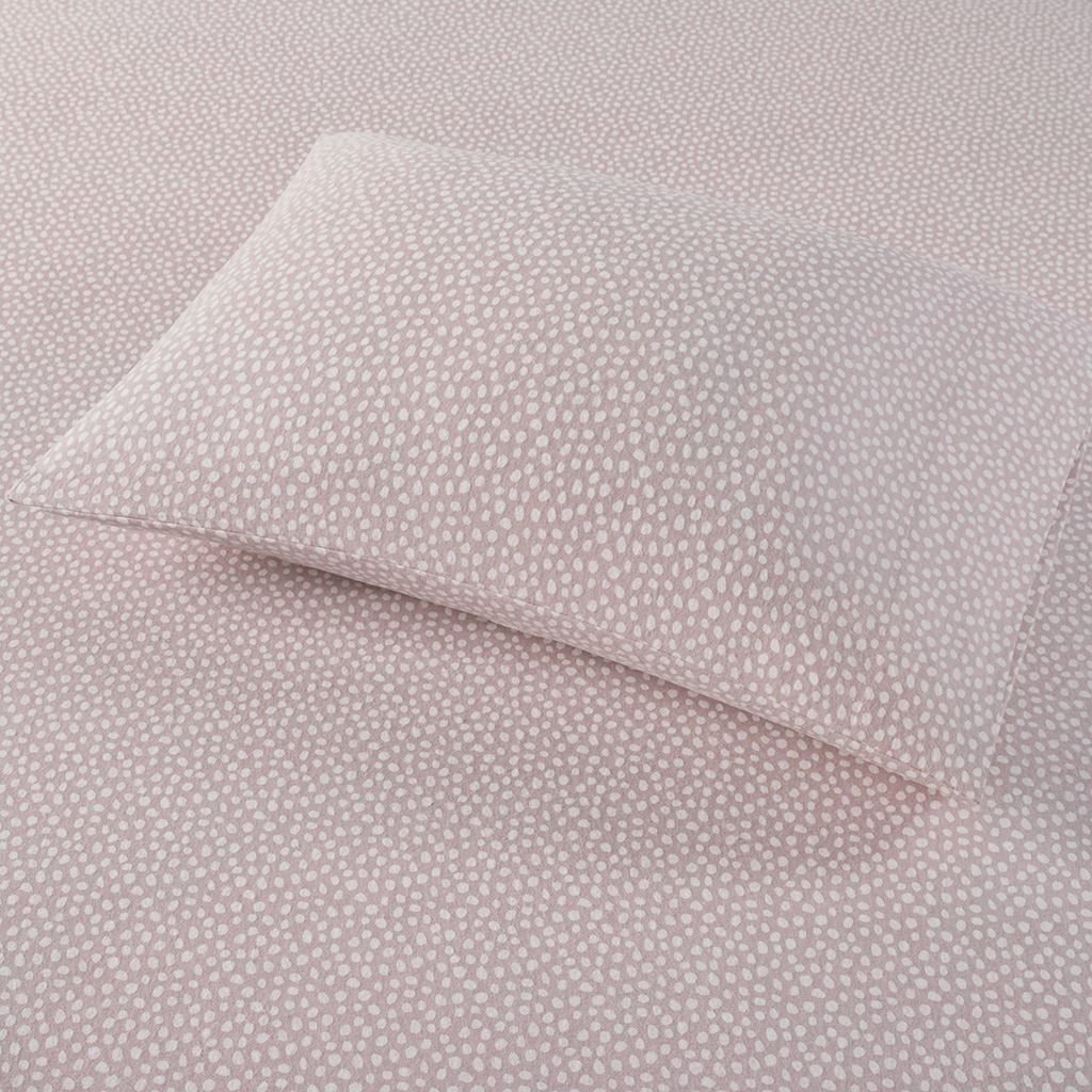 Cozy Cotton Flannel Printed Sheet Set