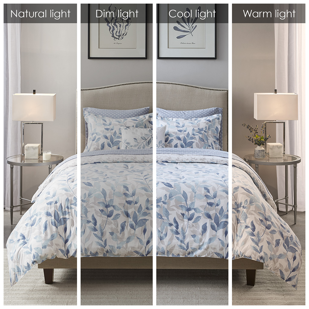 Sofia Reversible Comforter Set with Bed Sheets