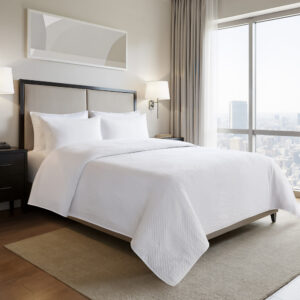 Jacquard Essential Lark Coverlet from Nomad Home in  White. Jacquard Essential Lark Coverlet from Nomad Home in  White. Jacquard Essential Lark Coverlet from Nomad Home in  White. Jacquard Essential Lark Coverlet from Nomad Home in  White. Jacquard Essential Lark Coverlet from Nomad Home in  White.