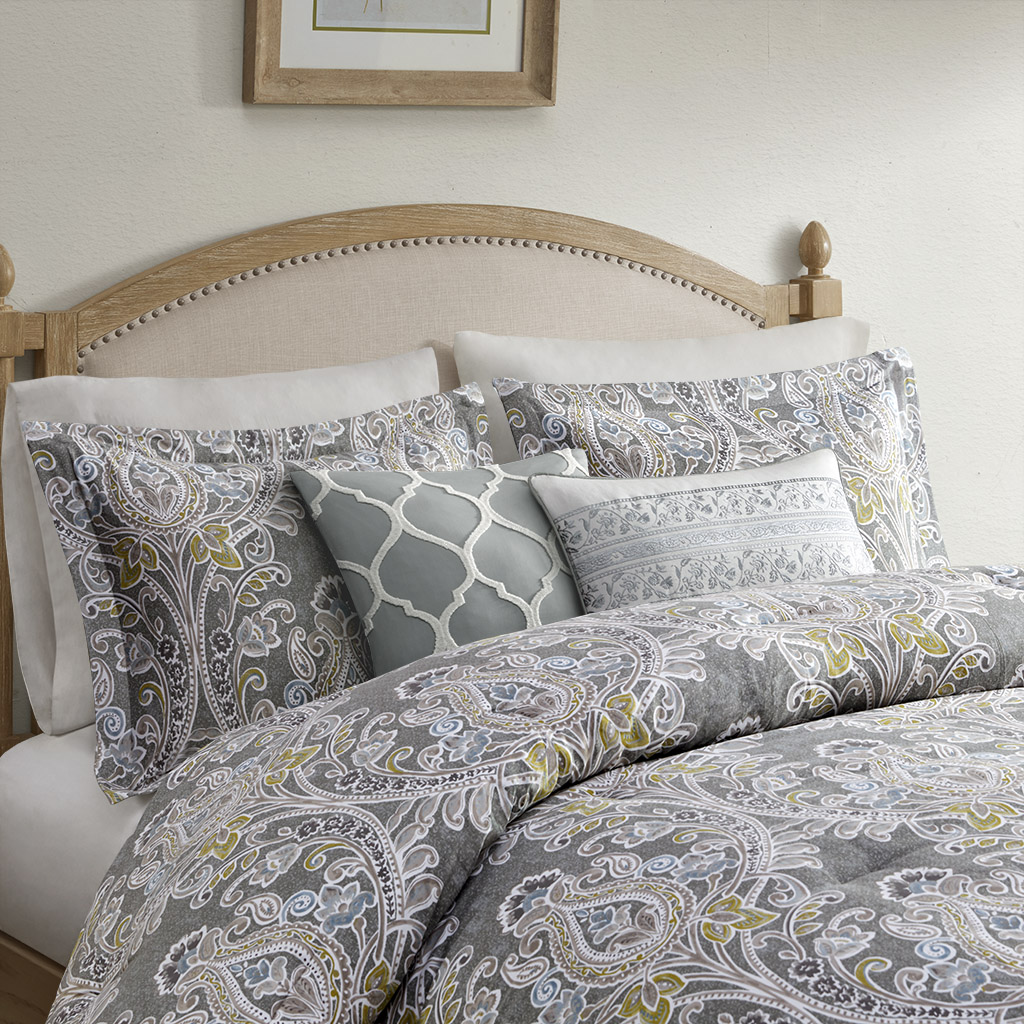 Hallie 6 Piece Cotton Comforter Set