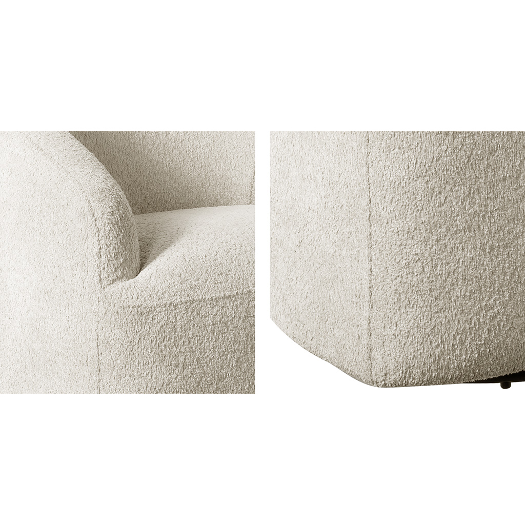 Bonn Upholstered 360 Degree Swivel Chair