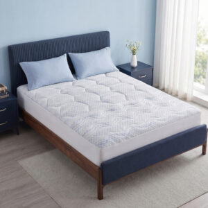 3-Zone Cooling Mattress Pad from Madison Park in  Light Blue. 3-Zone Cooling Mattress Pad from Madison Park in  Light Blue. 3-Zone Cooling Mattress Pad from Madison Park in  Light Blue. 3-Zone Cooling Mattress Pad from Madison Park in  Light Blue. 3-Zone Cooling Mattress Pad from Madison Park in  Light Blue.