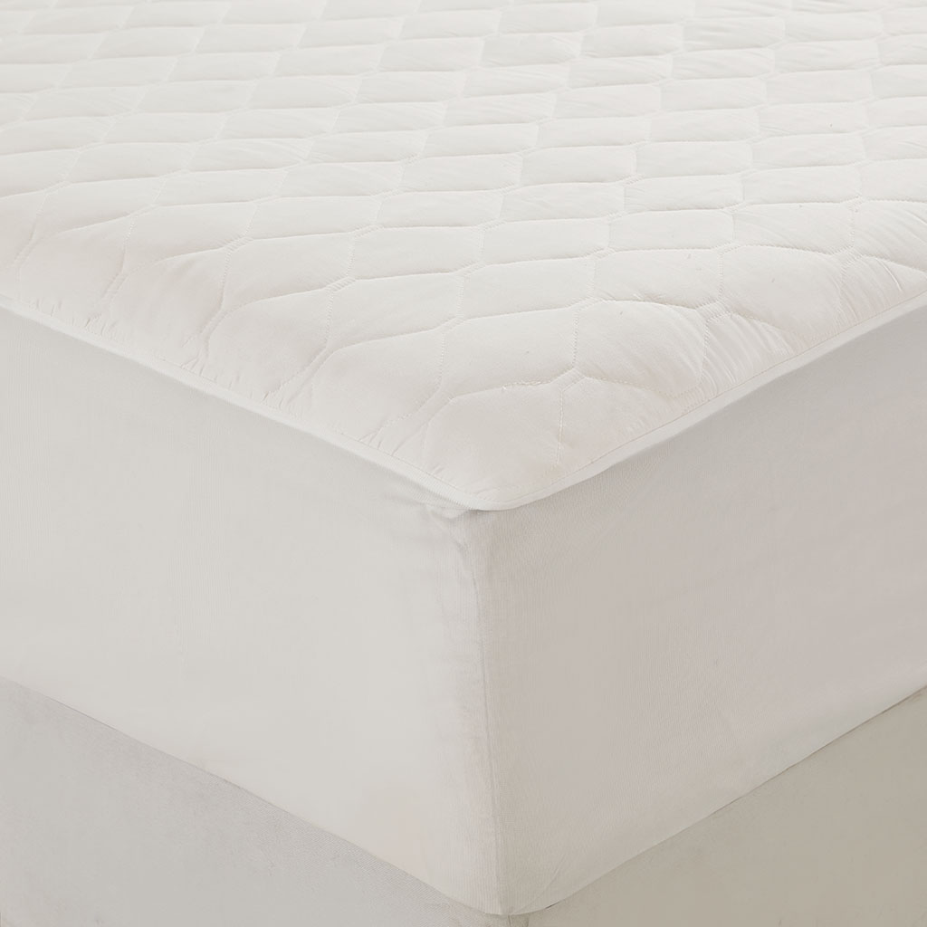 Cotton Deep Pocket Heated Mattress Pad-20 Heat Settings