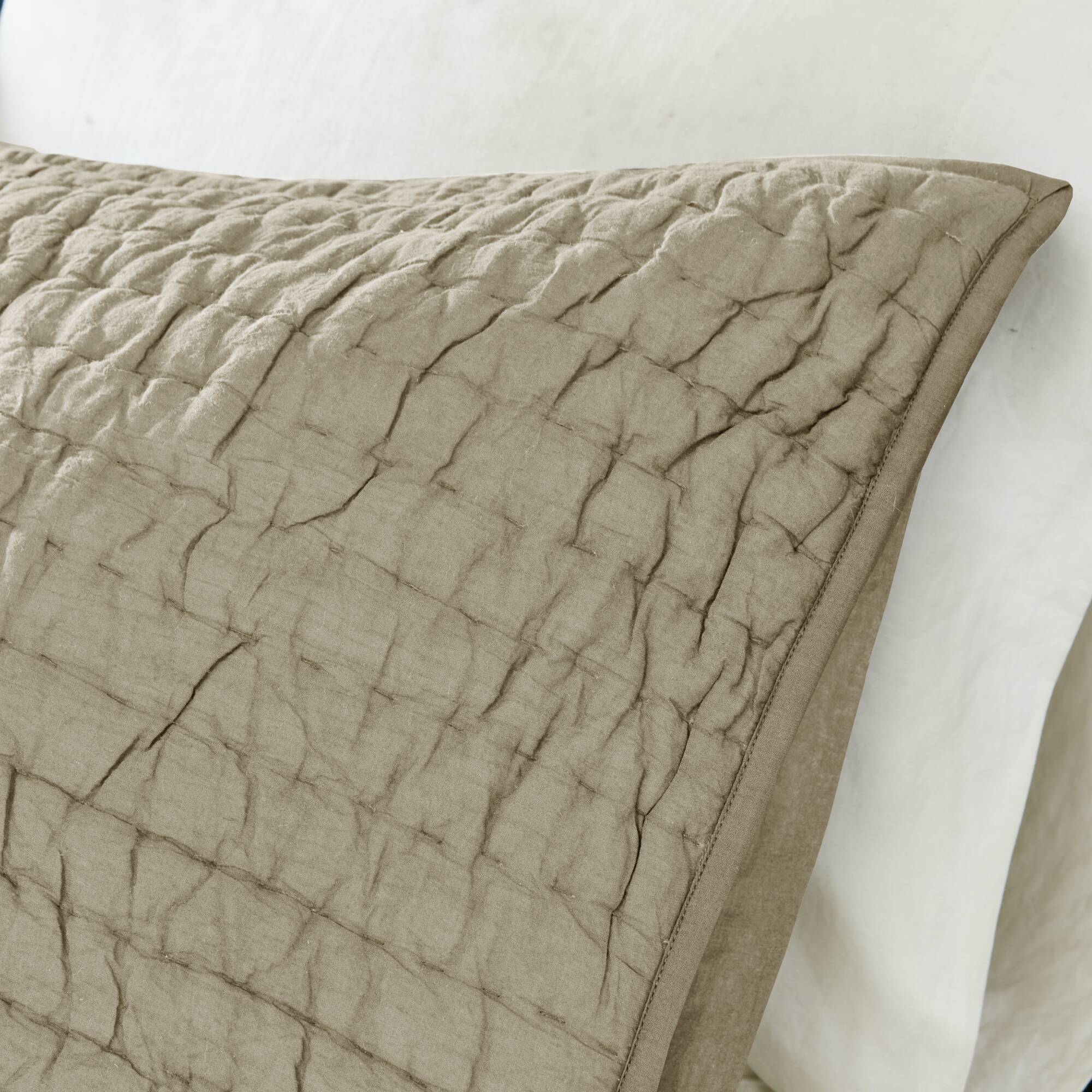 Serene 3 Piece Hand Quilted Cotton Quilt Set