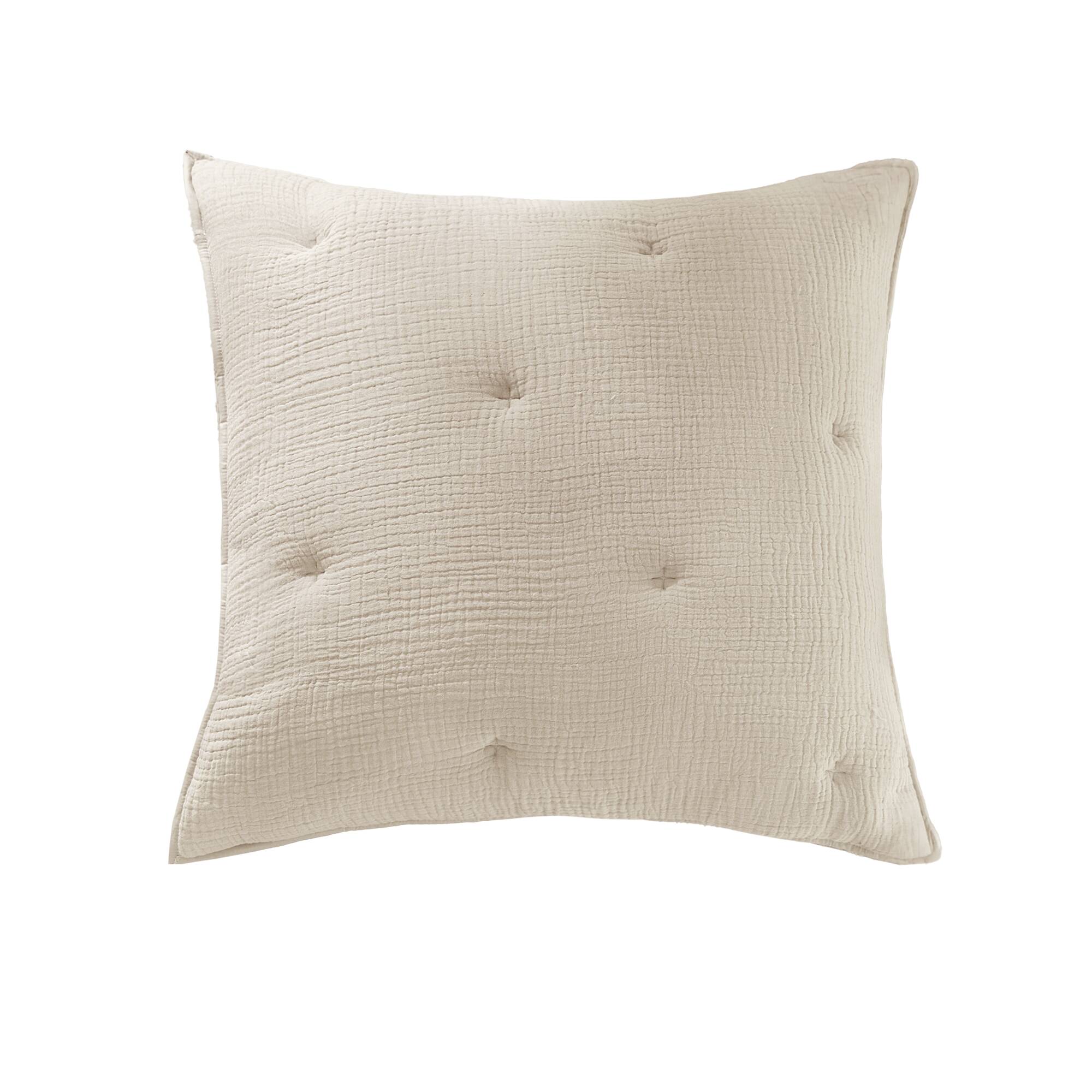 Breeze cotton gauze embroidered Euro Sham
