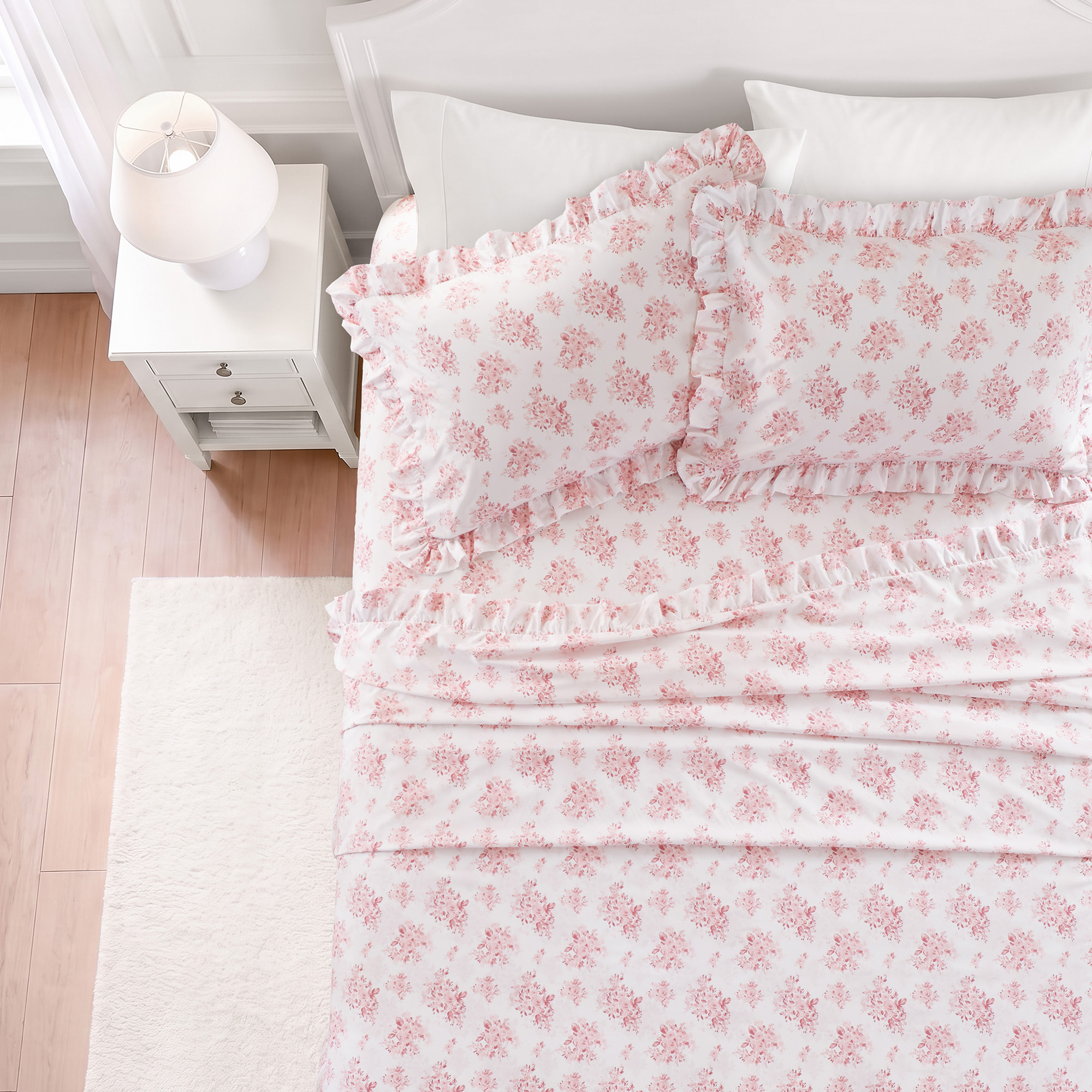 Microfiber Ruffle Sheets