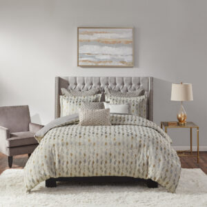 Sanctuary Comforter Set from Madison Park Signature in  Taupe/Gold. Sanctuary Comforter Set from Madison Park Signature in  Taupe/Gold. Sanctuary Comforter Set from Madison Park Signature in  Taupe/Gold. Sanctuary Comforter Set from Madison Park Signature in  Taupe/Gold. Sanctuary Comforter Set from Madison Park Signature in  Taupe/Gold.