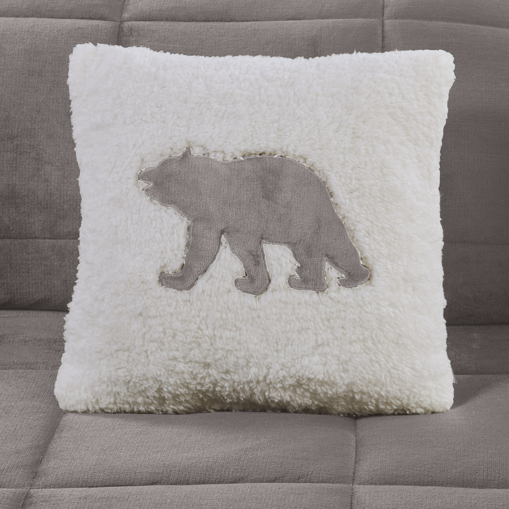 Alton Plush to Sherpa Down Alternative Comforter Set