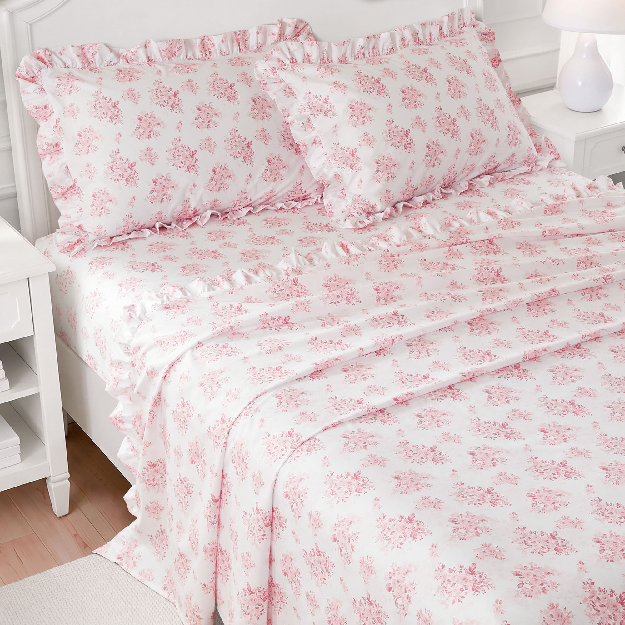 Microfiber Ruffle Sheets