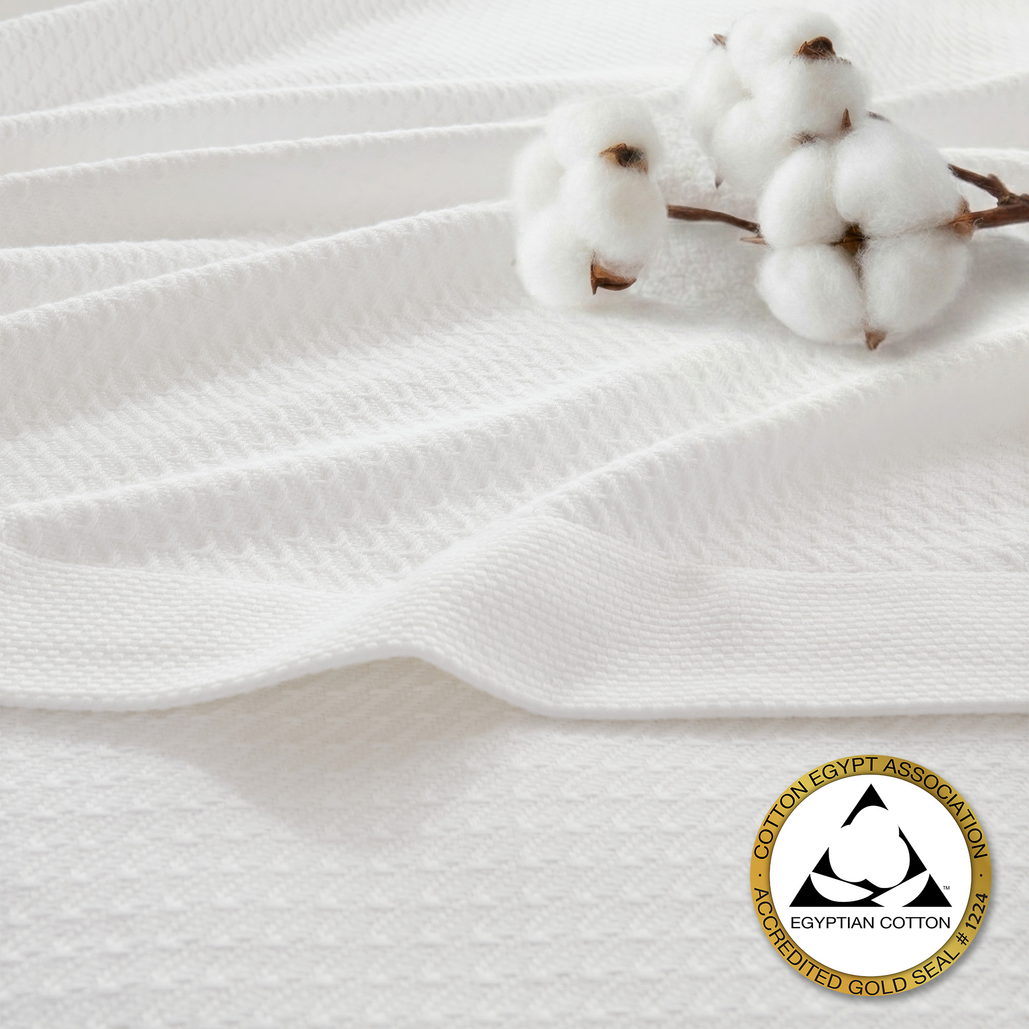 100% Certified Egyptian Cotton Blanket