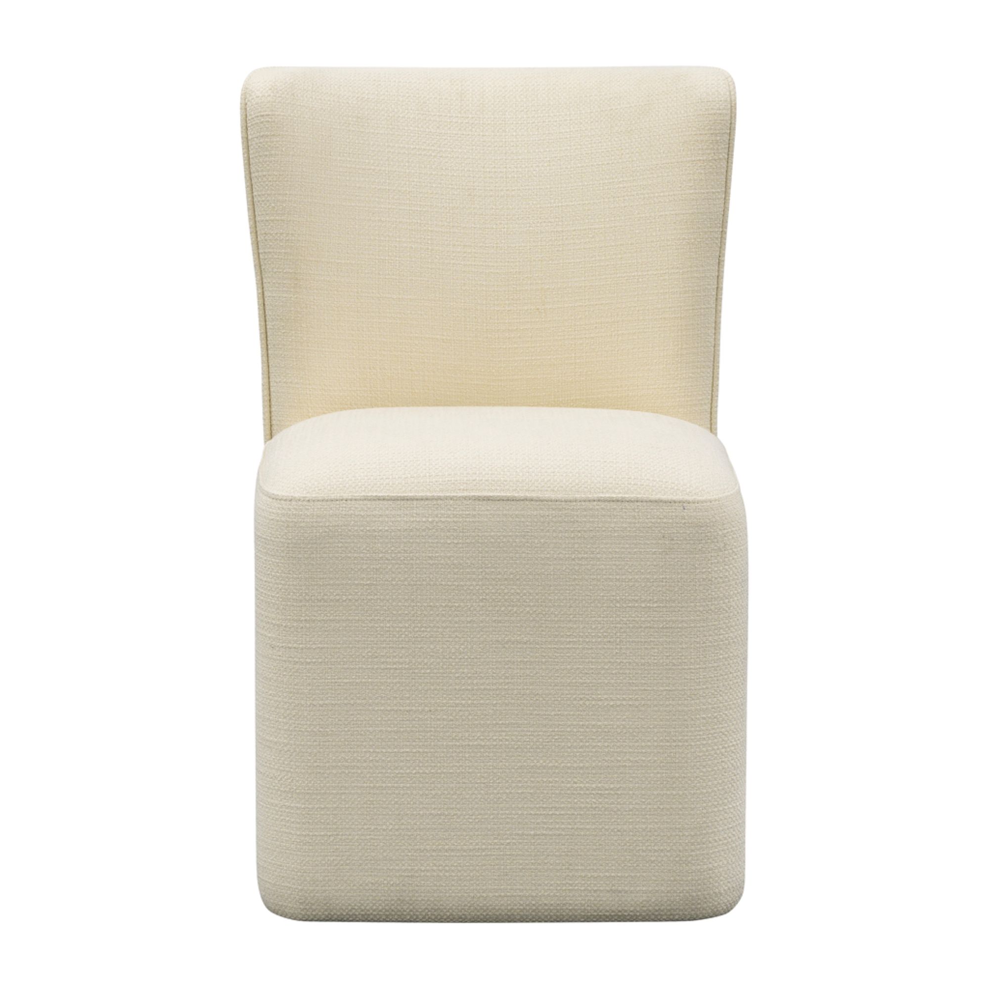 Vela Dining Chair with castors