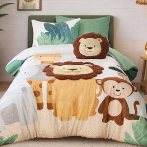 Safari Comforter Set from Intelligent Design Kids in  Green. Safari Comforter Set from Intelligent Design Kids in  Green. Safari Comforter Set from Intelligent Design Kids in  Green. Safari Comforter Set from Intelligent Design Kids in  Green. Safari Comforter Set from Intelligent Design Kids in  Green.