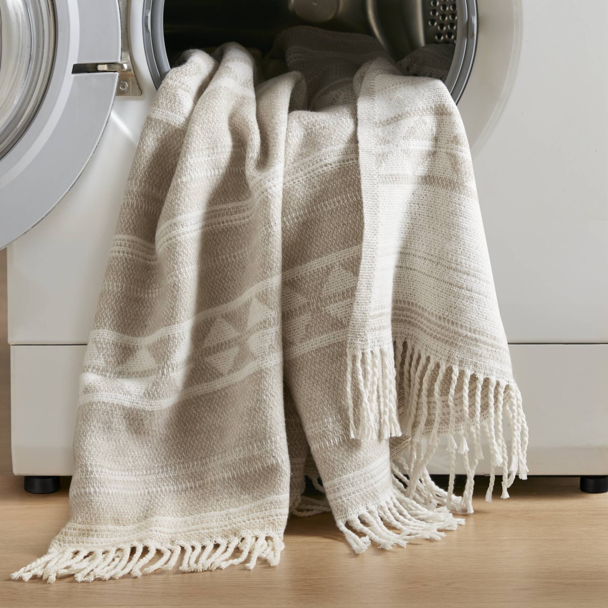 Alberta Cotton Blend Throw