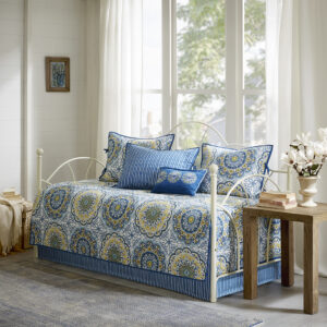 Tangiers 6 Piece Reversible Daybed Cover Set from Madison Park in  Blue. Tangiers 6 Piece Reversible Daybed Cover Set from Madison Park in  Blue. Tangiers 6 Piece Reversible Daybed Cover Set from Madison Park in  Blue. Tangiers 6 Piece Reversible Daybed Cover Set from Madison Park in  Blue. Tangiers 6 Piece Reversible Daybed Cover Set from Madison Park in  Blue.