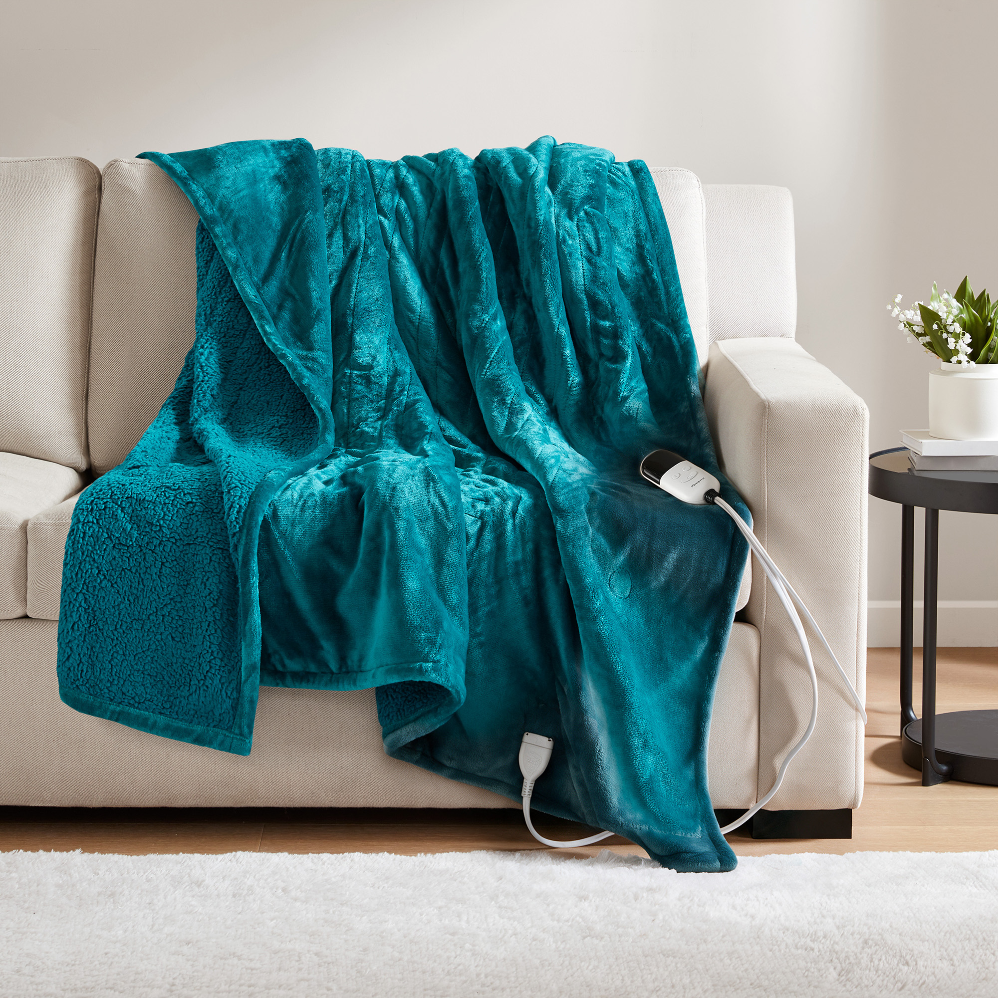 Heated Microlight to Berber Throw