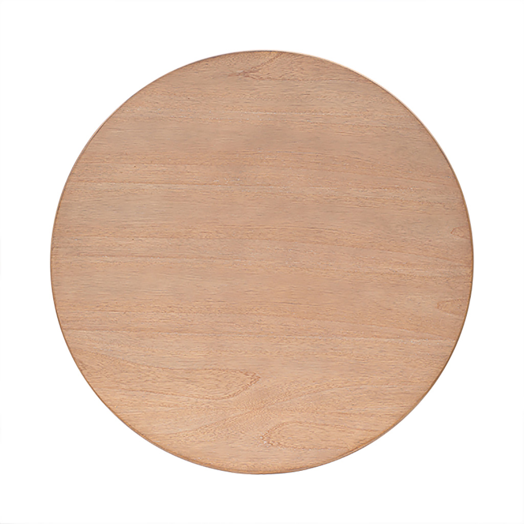 Skye Round Coffee Table with Shelf