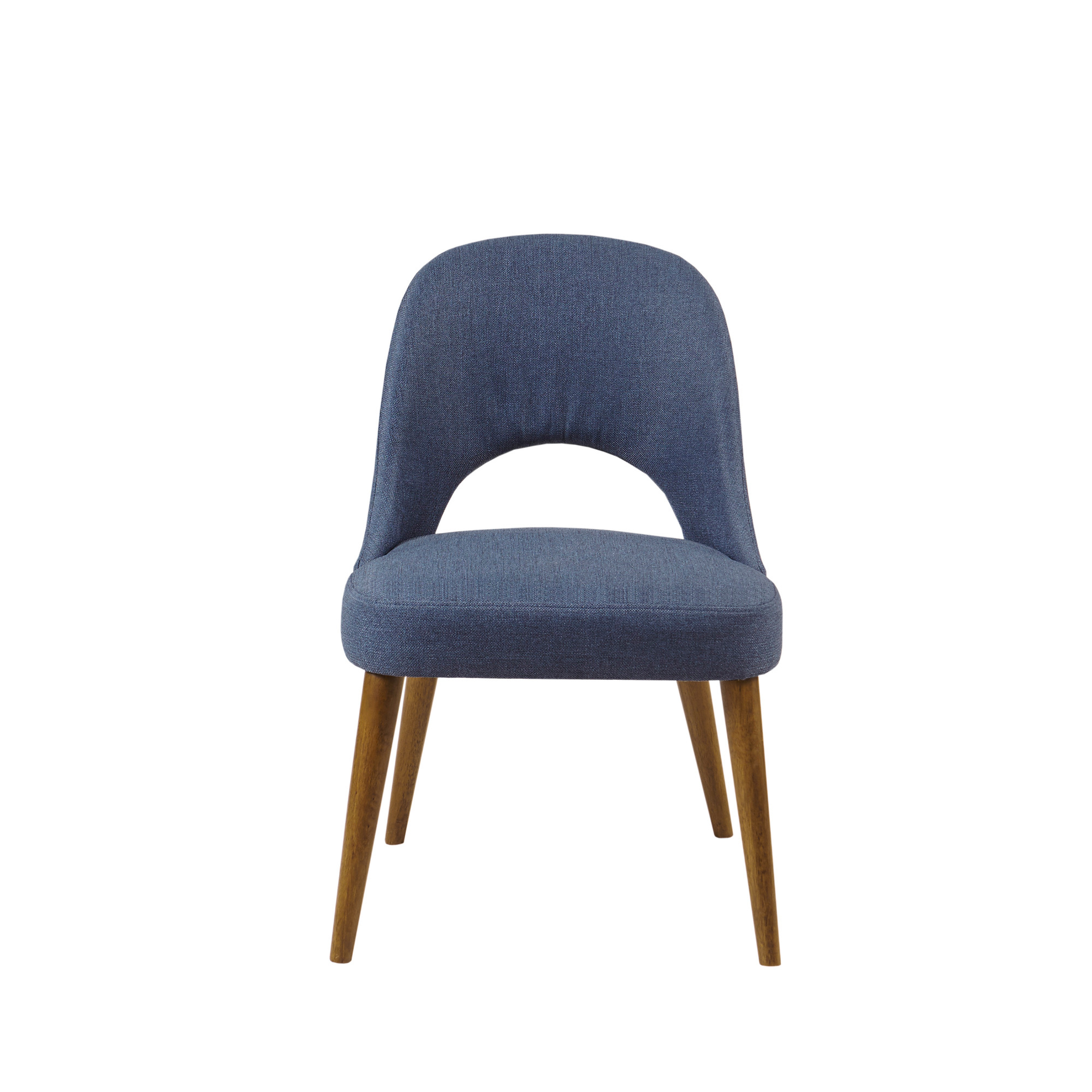 Nola Upholstered Dining Side Chairs with Cutout Back design (Set of 2)