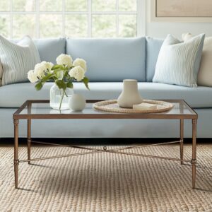 Porter Rectangular Metal & Glass Coffee Table from Madison Park Signature in  Bronze. Porter Rectangular Metal & Glass Coffee Table from Madison Park Signature in  Bronze. Porter Rectangular Metal & Glass Coffee Table from Madison Park Signature in  Bronze. Porter Rectangular Metal & Glass Coffee Table from Madison Park Signature in  Bronze. Porter Rectangular Metal & Glass Coffee Table from Madison Park Signature in  Bronze.