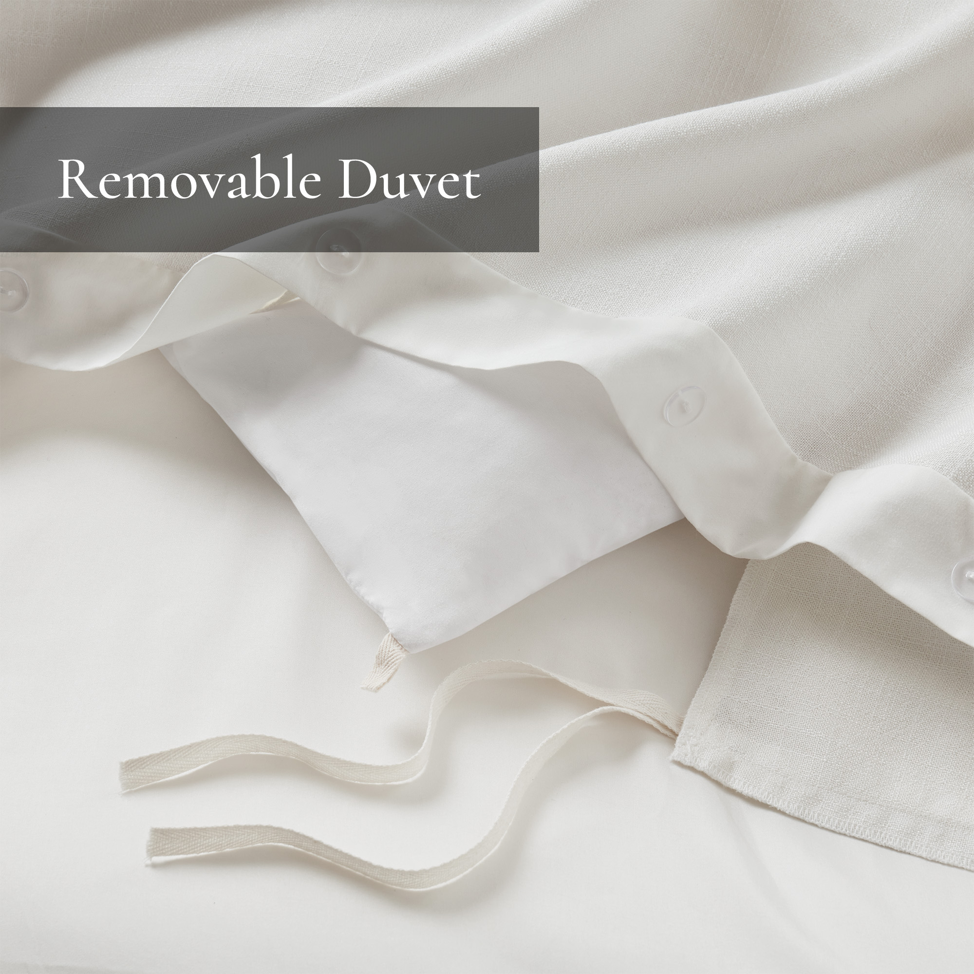 Jarvis Embroidery Oversized Duvet Style Comforter Set