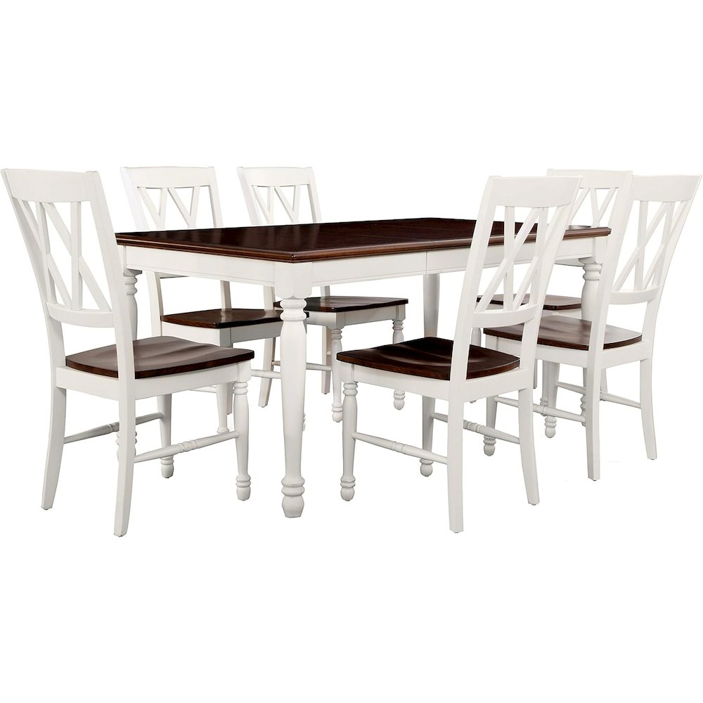 Shelby 7-Piece Dining Table Set For 6 – Table & 6 Chairs