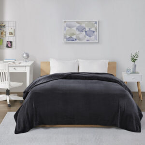 Microlight Plush Oversized Blanket from Intelligent Design in  Black. Microlight Plush Oversized Blanket from Intelligent Design in  Black. Microlight Plush Oversized Blanket from Intelligent Design in  Black. Microlight Plush Oversized Blanket from Intelligent Design in  Black. Microlight Plush Oversized Blanket from Intelligent Design in  Black.