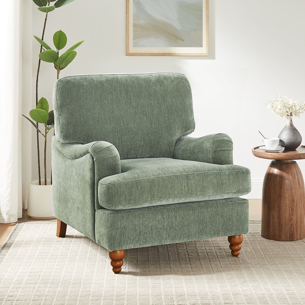 Clarendon Arm Chair – Heathered Sage