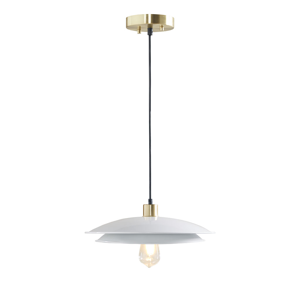 Saben 2-Tier Layered Shade Pendant